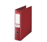 Esselte A4 Lever Arch File, Burgundy, 72mm Spine, Plastic, 811510 (Pack of 1)