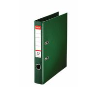 Esselte A4 Lever Arch File, Green, 52mm Spine, Plastic, 811460