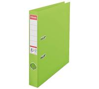 Esselte A4 Lever Arch File, Green, 52mm Spine, Plastic, Vivida Range, 624073, 1