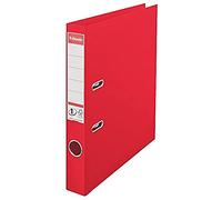 Esselte A4 Lever Arch File, Red, 52mm Spine, Plastic, Vivida Range, 624072, 1 unit