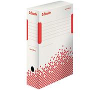 Esselte A4 Speedbox Archiving Box, White, Pack of 25