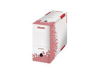 Esselte A4 Speedbox Archiving Box, White, Pack of 25