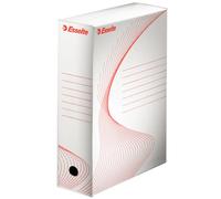 Esselte A4 Standard Archiving Box, White, Pack of 25, 100 mm