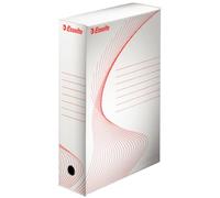 Esselte Standard Archiving Box 80MM - White 5- you get 25