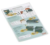 Esselte Card Holder, Pack of 100, A4 Format, Transparent, 105 Micron PP Material, 47774