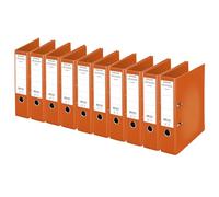 Esselte Chromos Lever Arch Files - Pack of 10 80 mm spine orange