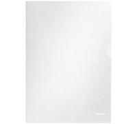 Esselte Cut Back Folder Polypropylene A4 105 Micron Clear Pack 100 54832