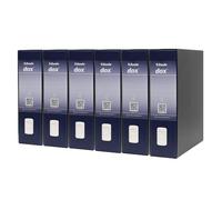 Esselte Dox 1 A4 Lever Arch File Blue (Pack of 6)