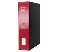 Esselte Dox 1 Class Box Lever Arch File, A4. Red