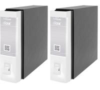 Esselte DOX 2 - Cardboard Folder, White, Single Unit (Pack of 2)