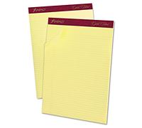 Esselte ESS20022 Ampad Gold Fibre Pads, 8 1/2 x 11 3/4, Canary, 50 Sheets (Pack of 12)