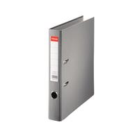 Esselte Essentials 50 mm A4 Plastic Lever Arch Files Spine - Grey, Pack of 25