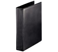 Esselte Essentials A4 Presentation Binder, PVC, 4 cm Ring Diameter, Black | Mechanism makes filing quick and easy; 2cm spine capacity; For presenting and displaying