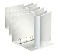 Esselte Essentials Presentation Binder, Pack of 3, A4, White
