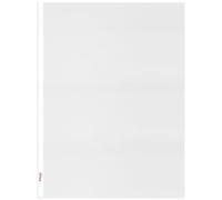 Esselte Quality Plastic Punched Pocket A3 Portrait, Clear Matt Finish, Top Open, 85 Micron Polypropylene, Pack of 10, 47181