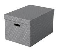 Esselte Storage Box Home Size L 3Pcs Grey