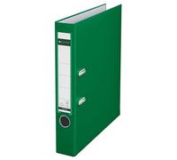 Esselte Leitz 10155055 A4 Quality File 180° with Slotted Cover Plastic Narrow Green