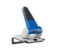 Esselte Leitz 51800035 Filing Hole Punch up to A3 6.5 mm with Stop Rail Blue