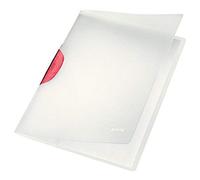 Esselte Leitz colourClip Magic, Desk Folder, A4, PP red