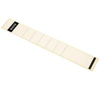 Esselte Leitz Spine Labels Self-Adhesive Paper Long Narrow Pack of 10 White