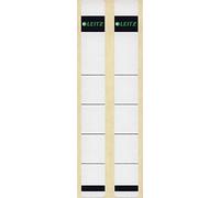 Esselte Leitz Spine Labels Self-Adhesive Paper/Short/Extra Narrow Pack of 10 Grey