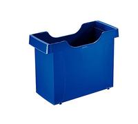 Esselte Leitz Uni-Box Plus 19080035 Suspension File Box for A4 Suspension Files Polystyrene Blue