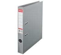 Esselte No.1 Lever Arch File Polypropylene, A4, 50 mm, Grey - Outer - you get 10