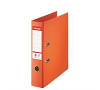 Esselte A4 Lever Arch File, Orange, 72mm Spine, Plastic, 811340