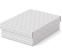 Esselte Storage Box Home Size M Low 3Pcs White
