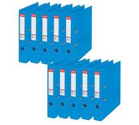 Esselte 50mm Lever Arch File Polypropylene A4 Blue (10 Pack) 624071