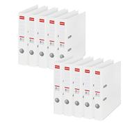 Esselte No.1 Plastic Lever Arch File A4 50mm White (Pack of 10)