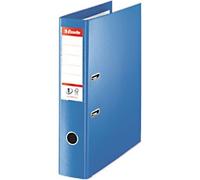 Esselte No.1 Power Wide Lever Arch File A4, Foolscap 72 mm Blue 2 Rings 48085 Polypropylene Portrait Pack of 10