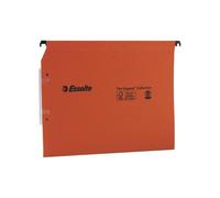 Esselte Orgarex 30mm Lateral File A4 Orange (Pack of 25) 21629