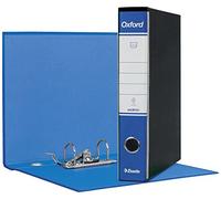 Esselte Oxford 390782050 G82 Recorder with Case, with Lever Mechanism No.1 in Commercial Format (23 x 30 cm) with 5 cm Spine, Blue, Pack of 8