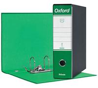 Esselte Oxford 390783180 G83 Recorder with Case, with Lever Mechanism No. 1 in Commercial Format (23 x 30 cm) with 8 cm Spine, Green, Pack of 6