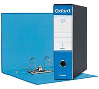Esselte Oxford 390783800 G83 Recorder with Case, with Lever Mechanism No. 1 in Commercial Format (23 x 30 cm) with 8 cm Spine, Blue, Pack of 6