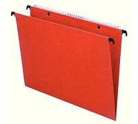 Esselte Pack of 25 Gori Suspension Files - Kraft Paper Orange Drawer Base 30mm Orange