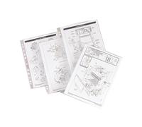 Esselte Multi Punched Pocket Polypropylene A4 105 Micron Top Opening Clear (Pack