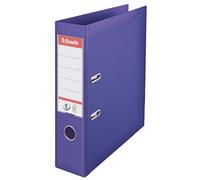 Esselte, Number 1 Power, A4, Lever Arch File, 75 mm Spine, 500 sheets Capacity, PP, Plastic Cover, File Folder, 811530, Violet