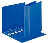 Esselte Presentation Ring Binder Polypropylene 4 D-Ring 40mm A4 Blue Ref 49762 [Pack of 10]