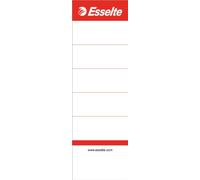 Esselte Lever Arch File Spine Labels 75MM - White (Pack of 100)