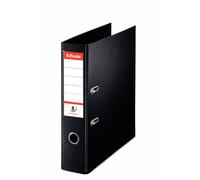 Esselte PVC Lever Arch File 70mm A4 Black Code 48067