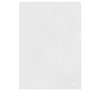 Esselte Quality Folder A4, Clear Matt Finish, 85 Micron Polypropylene, Box of 100, 54852
