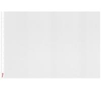 Esselte Quality Plastic Punched Pocket A3 Landscape, Clear Matt Finish, Top Open, 85 Micron Polypropylene, Pack Of 10