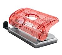 Esselte Rapid Mini Hole Punch, Small 2 Hole Puncher, 10 Sheet Capacity, Compact, Home, Office, School Use, Colour'Breeze Range, Coral, 5001333