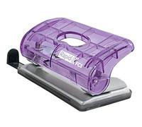 Esselte Rapid Mini Hole Punch, Small 2 Hole Puncher, 10 Sheet Capacity, Compact, Home, Office, School Use, Colour'Breeze Range, Lavender, 5001334