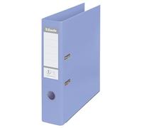 Esselte Solea, A4, Lever Arch File, 75 mm Spine, 500 sheets Capacity, Plastic Cover, File Folder, Blue, 231036