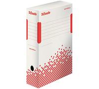 Esselte Speedbox 623908 Archive Box DIN A4 White/Red Width 100 mm