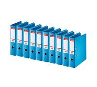 Esselte Standard, Pack of 10 Lever Arch Finders, Lavender, 75 mm Spine, A4, PP, 320380