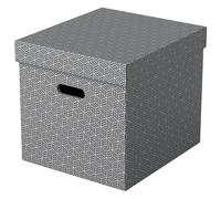 Esselte Storage Box Home Size M Low 3Pcs Grey